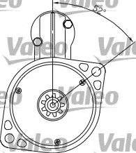 VALEO 455925 Starter